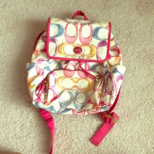 Coach Poppy Mini Backpack